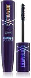 Avon Exxtravert Extreme Volume rimel pentru alungire rezistent la apă, pentru extra volum culoare Blackest Black 9, 5 ml