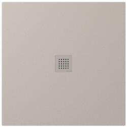 POLYSAN Treneca cădiță de duș pătrată 100x100 cm bej 84301.81 (8430181)