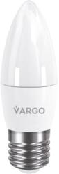 VARGO Bec Led VARGO V-110521, C37, 5W, E27, 4000 K, lumina neutra, 665 Lm (VARGO 14884)