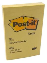 POST-IT Bilet autocolant 3M Post-it LP656 51x76mm galben 12x100 coli 1262706 (1262706)