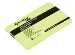 DONAU Blocul autocolant, 127x76mm, 100 de coli, DONAU "ECO", galben 7595001PL-11 (7595001PL-11)