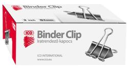 ICO Clips de dosar 51mm 12 buc/cutie 7350082011 (7350082011)