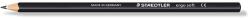 STAEDTLER Creion colorat, triunghiular, STAEDTLER "Ergo Soft 157", negru 157-9 (157-9)