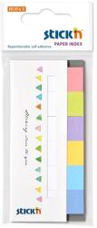 STICK N Marker de pagină autoadeziv STICKN hârtie 45x15mm bomboane mix 7x30 coli 21599 (21599)