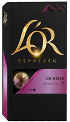 L'OR Capsule de cafea LOR Nespresso Espresso Or Rose 10 capsule/cutie