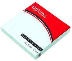 OPTIMA Bilet autocolant OPTIMA 75x75mm albastru pastel 100 foi 22917 (122917)