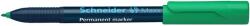 Schneider Marker cu alcool, 1-2 mm, conic, SCHNEIDER "Maxx 240", verde 124004 (124004)