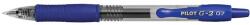 Pilot Pix cu gel, 0, 32 mm, buton, PILOT "G-2", albastru BL-G2-7-L (BL-G2-7-L)