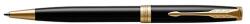 Parker Pix cu bilă PARKER Royal Sonnet 1931497 cu clip negru auriu 7010568000 (7010568000)