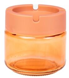 SOLMAZER Scrumieră IRIS cu scrumieră 300ml, culoarea aurului roz 131043-145 (131043-145) Scrumiera