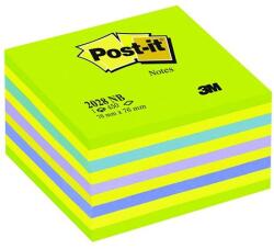 POST-IT Bilet autocolant 3M Post-it LP 2028NB 76x76mm lollipop verde 450 coli 12677 (12677)