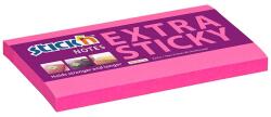 STICK N Bloc de notițe autocolante STICKN extra puternic 76x127mm roz neon 90 de coli 21675 (21675)