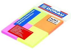 DONAU Bloc de notițe autocolante DONAU 38x51 mm 4x50 coli culori neon mixte U7578001PL-99 (U7578001PL-99)