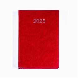 Office Depot A5 2025 napi beosztású bordó határidőnapló (25E021X-OD2) - officedepot