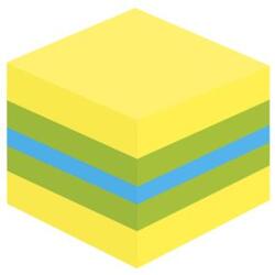 POST-IT Bloc de notițe autocolante, 51x51 mm, 400 de foi, 3M POSTIT, lime 7100172394 (7100172394)