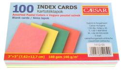  Caesar simplu 100 buc/mpachet card de indexare pastel 1112100-53 (1112100-53)