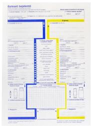 A4 2 exemplare ale formularului de raport de accident 50829 (50829)