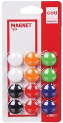 DELI 20mm 12pcs 6 culori de bord magnet DEL07824 (DEL07824)