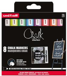 uni Cretă lichidă UNI PWE-5M 8buc/set 2UPWE5M8DB (2UPWE5M8DB)