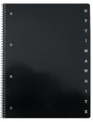 Optima Caiet cu spirale OPTIMA A/4 80 de coli perforate cu carouri 21394 (21394)