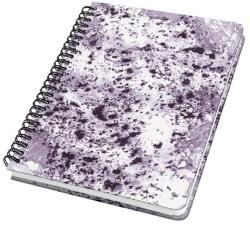 Sigel Caiet cu spirală, 162x215 mm, grilă cu puncte, 60 de pagini, copertă tare, SIGEL "Jolie", Violet Marble JN606 (JN606)