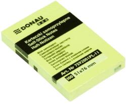 DONAU Blocul autocolant DONAU ECO 51x76 mm 100 coli galben U7592001PL-11 (U7592001PL-11)