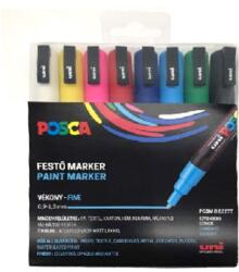 uni Vârf de pâslă UNI Posca PC-3M 8 buc/set 2UPC3M8DB (2UPC3M8DB)