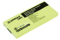 DONAU Blocul autocolant, 38x51mm, 3x100 de foi, DONAU "ECO", galben 7591001PL-11 (7591001PL-11)