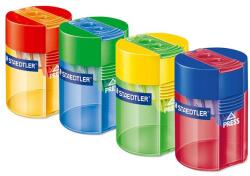 STAEDTLER Ascuțitoare, perforator cu două găuri, recipient, STAEDTLER "512", culori mixte 512 006 (512 006)