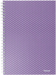 Esselte Colour "Notebook spiralat Breeze, A5, în carouri, lavanda (628469)