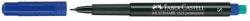 Faber-Castell Marker cu alcool, OHP, 0.4 mm, FABER-CASTELL "Multimark 1523", albastru 152351 (152351)