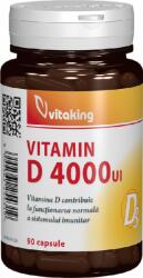 Vitaking Vitamina D3, 4000UI, 90 capsule, Vitaking