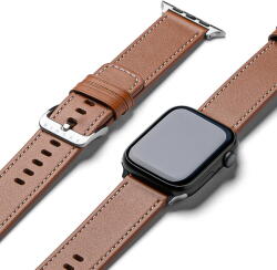 Ringke Curea pentru Apple Watch 6 44mm - Ringke Leather One Basic - Brown (KF2335886) - pcone