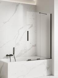 New Trendy Smart Black zuhanyparaván 100 cm kétrészes fekete matt/átlátszó üveg EXK-4200-WU (EXK4200WU)