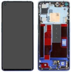 Oppo 4904018 Gyári Oppo Find X2 Neo OLED kijelző érintővel kék kerettel előlap (4904018)