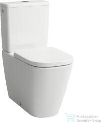 Laufen MEDA perem nélküli, mélyöblítésű monoblokkos wc tartály és ülőke nélkül, fehér H8241110000001 (H8241110000001)