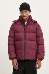 Tommy Jeans pehelydzseki - burgundia S - answear - 57 990 Ft