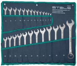 STELS Professional 6-32mm kombinált csillag-villás csavarkulcs szett 26db CrV (15431)