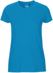 Neutral Tricou Fit pentru femei din bumbac organic Fairtrade - Albastru safir | 2XL (NE-O81001-1000133537)