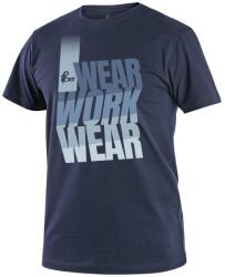 CXS Tricou pentru bărbați CXS WORKWEAR - Albastră | XXL (1610-430-400-96)