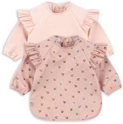 Konges Sløjd Baveta impermeabila cu maneci - set de 2 - FAIRY CHERRY/CAMEO ROSE - Konges Sløjd Bavata