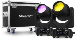 BeamZ Professional NEREID120 Set de 2 movinghead-uri Beam cu servieta, 120W LED, DMX, BeamZ Pro (152.050)