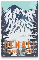  Festés számok szerint - Denali Nemzeti Park Méret: 40x60cm, Keretezés: Kartonlemezen