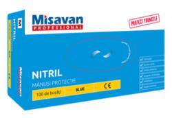 Misavan Manusi nitril albastre 100 set M, 90028496 (6422768061927)