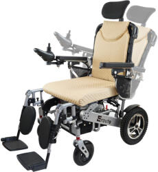 Eroute Scaun cu rotile electric pliabil Eroute 8000RN Li-ion cu poziționare automată a spătarului Culoare: Beige