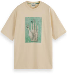 Scotch & Soda T-Shirt Loose Fit Embassy Of The Free Mind Artwork 178491 SC7347 parchment (178491 SC7347 parchment)