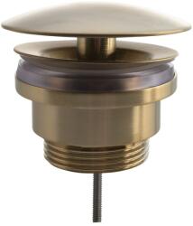 Silfra Silfra, Mosogató kimenet 5/4", nem zárható, nagy kupak, vastagság 5-55mm, arany matt, UD52596P (UD52596P)