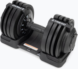 XTREXO állítható súlyzó TXO-B4W002 24 kg fekete