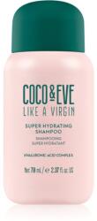 Coco & Eve Like A Virgin Super Hydrating Shampoo hidratáló sampon a fénylő és selymes hajért 70 ml
