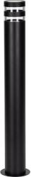 Polux Kültéri lámpa RINO 1xE27/12W/230V IP54 74 cm fekete 324016 (SA2044)